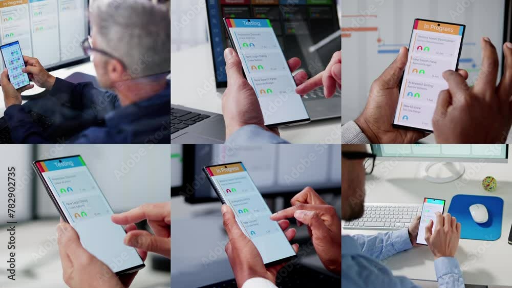 Poster digital calendar schedule software in office