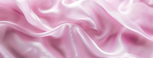 Obraz premium Elegant Pink Satin Silk as Abstract Background