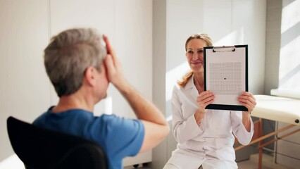 Amsler Grid Sight Examination