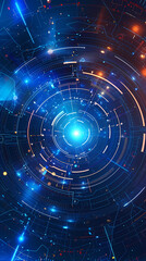 Obraz premium Abstract technology background