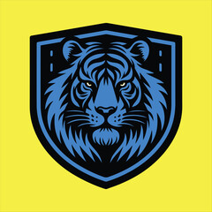 Esport vector logo tiger, tiger icon, tiger head, vector, sticker