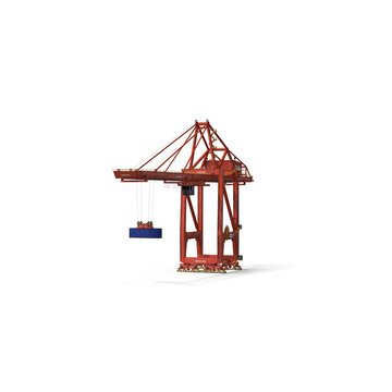 recommend clip art: Port Container Crane