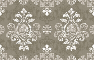 Motifs Ikat floral paisley embroidery on white background.geometric ethnic oriental pattern traditional.Aztec style abstract vector illustration.design for texture,fabric,clothing,wrapping,decoration