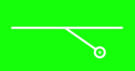 Call Out on green background, copy space	