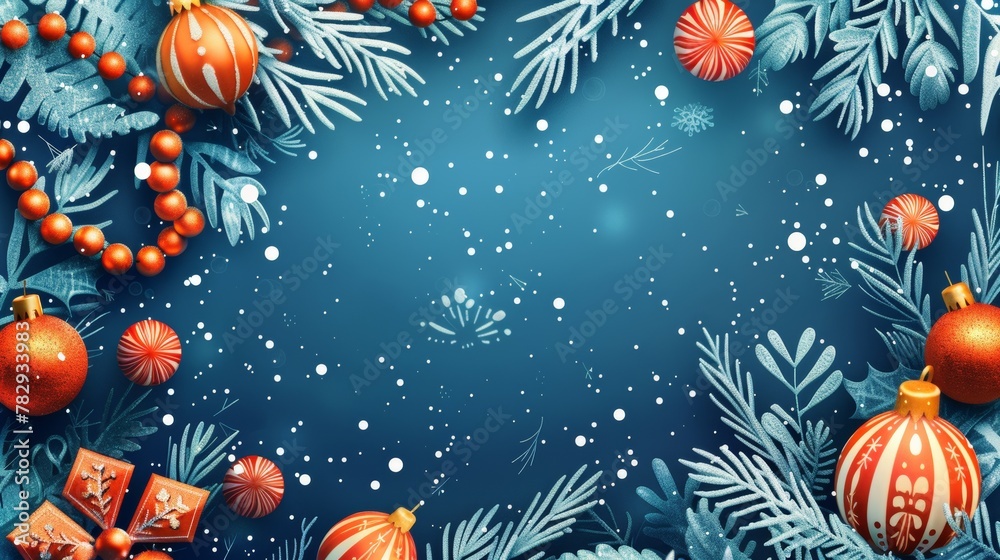Poster winter holiday greeting card design template for happy new year 2021. end of 2020 and beginning of 2