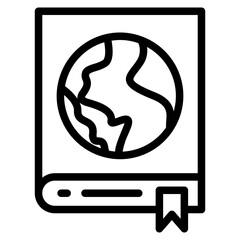 World environment and earth icon.