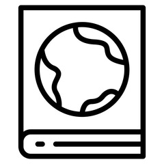 World environment and earth icon.