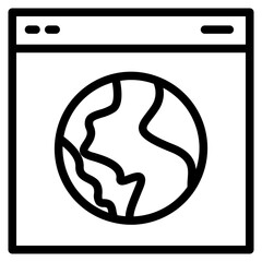 Earth day calendar icon, Earth Day related vector