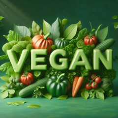 vegan- fruit and vegetable, healthy eating - 782938741