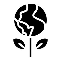 World environment and earth icon.
