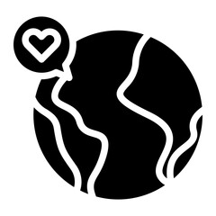 World environment and earth icon.