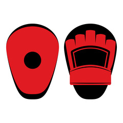 Mixed martial arts equipment: focus mitts