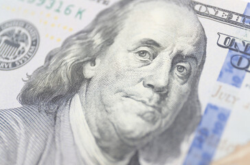 American dollar paper bill (USD, dollar, U.S. dollar, American dollar)