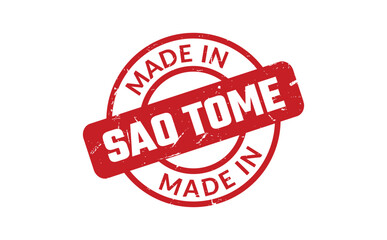 Made In Sao Tome Rubber Stamp
