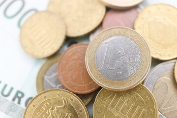 The European financial currency is the euro