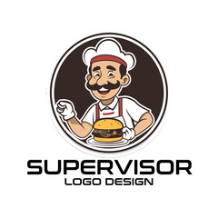 Supervisor Vector Logo Design