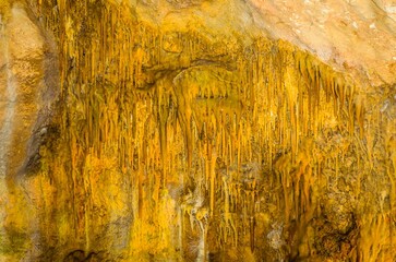 Inside of the Resava cave in Serbia