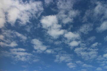 Blue sky and beautiful clouds
