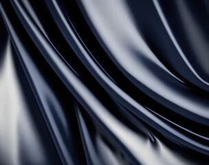 Fototapeta premium A close-up of a shiny, metallic fabric.