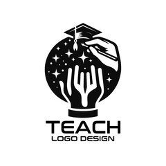 Teach Vector Logo Design