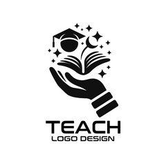 Teach Vector Logo Design