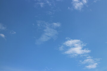white cloud with blue sky background