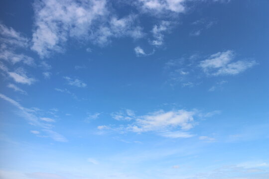 white cloud with blue sky background - Powered by Adobe