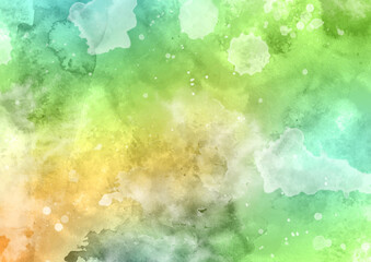 hand painted watercolour texture background 