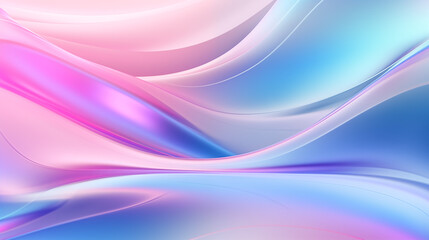Blue and pink wavy abstract background