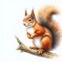 Obraz premium 다람쥐