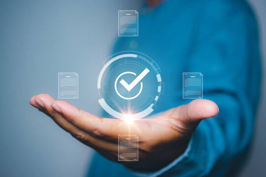 Quality control checklist certification guarantee improvement with assurance