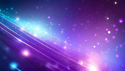 background of purple light and blue holographic futuristic digital technology