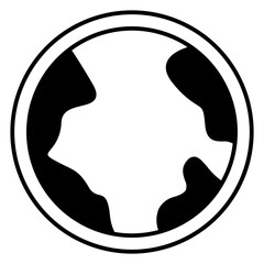World environment and earth icon.