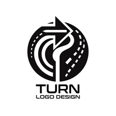 Turn Vector Logo Design