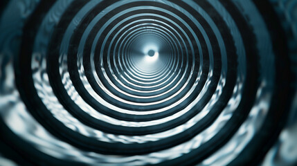 Obraz premium abstract background with spiral, black and white tone