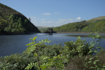 Fototapeta na wymiar View of Butterly Reservoir in Marsden, Yorkshire