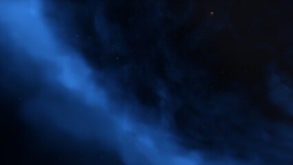 Fototapeta premium Deep space nebula with stars. Bright and vibrant Multicolor Starfield Infinite space outer space background with nebulas and stars. Star clusters, nebula outer space background 3d render 