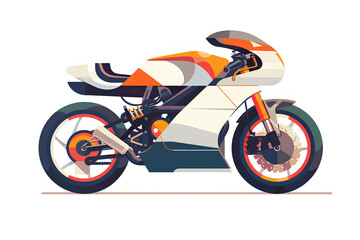 ロゴマーク用オートバイアイコン（カラー）