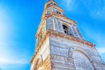 the bell tower of the Trinity Cathedral, built in 1869