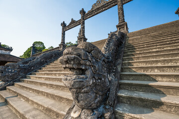 Architectual Tomb of Emperor Khai Dinh (Lang Khai Dinh), Hue city, Vietnam. The most beautiful tomb...