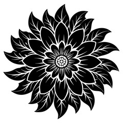    Flower vector illustration.
