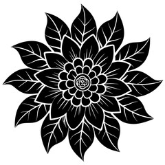    Flower vector illustration.
