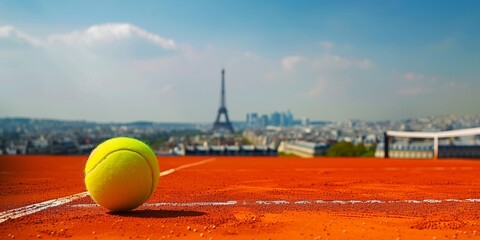 Tennis clay court surface background