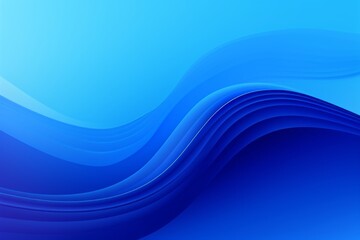A bold blue background with a gradient effect