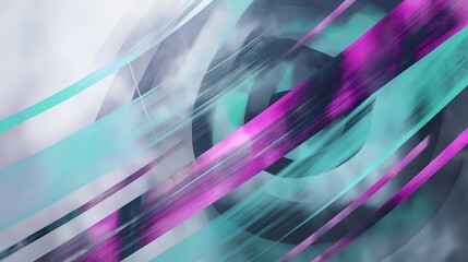 Abstract  geometric poster banner overlay with texture lines and shapes in muted tones, stylish modern backdrop, creative promo background