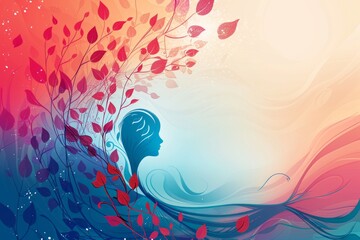 abstract background for International Day Of The Midwife