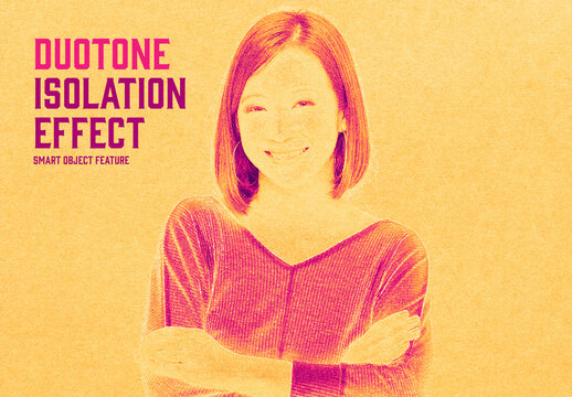 Duotone Isolation Effect