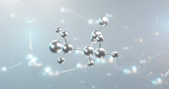 l-Cysteine rotating 3d molecule, molecular structure of e920, seamless video