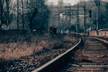 end of the road railway in Ukraine