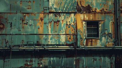 Naklejka premium Industrial style grainy gradient backdrop for urban themes